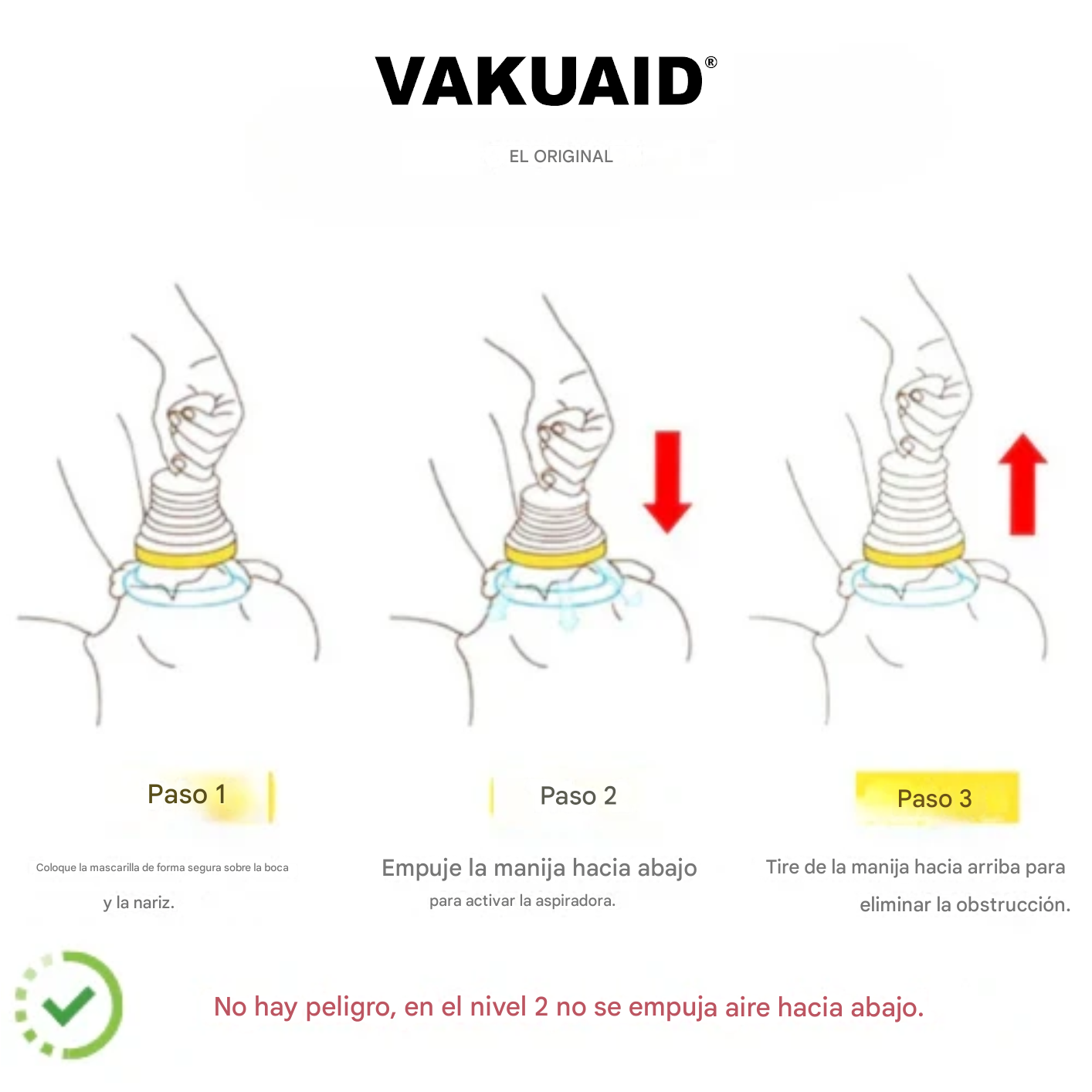 Vakuaid® | Dispositivo Anti-Asfixia + Bolsa Gratis